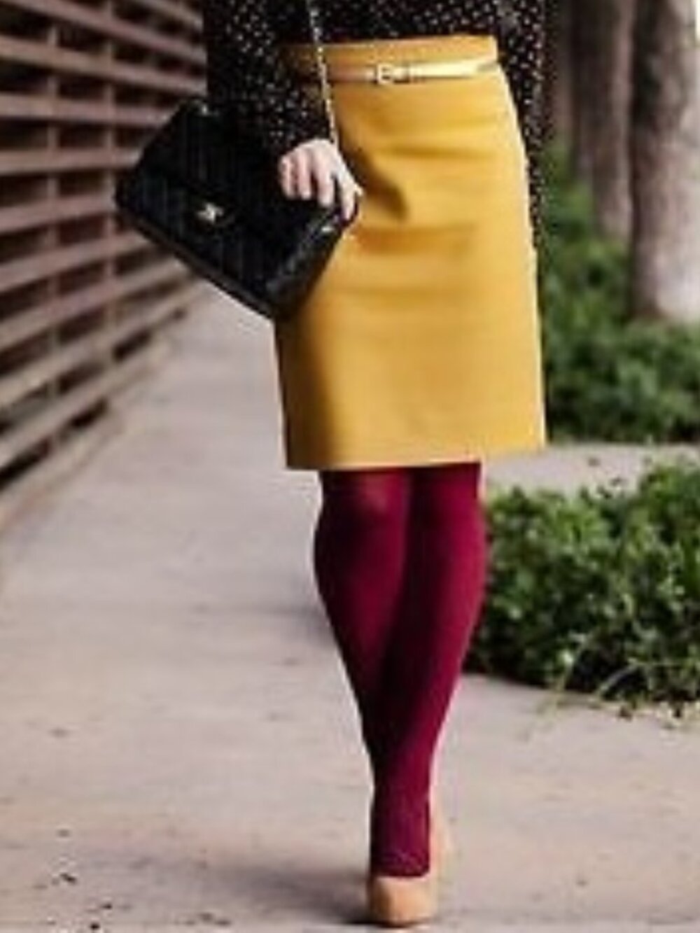 J. Crew No. 2 Pencil Skirt In Spicey Yellow Double Serge Wool Women's Size 12
